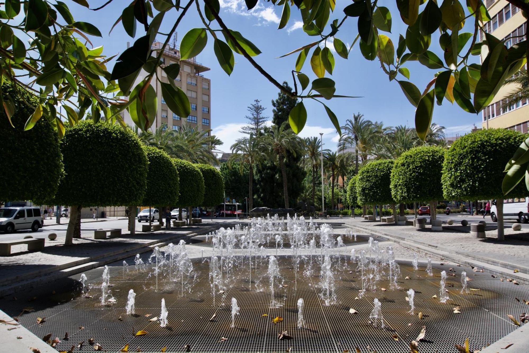 Centrico Apartamento Familiar Con Patio Privado Alicante Esterno foto